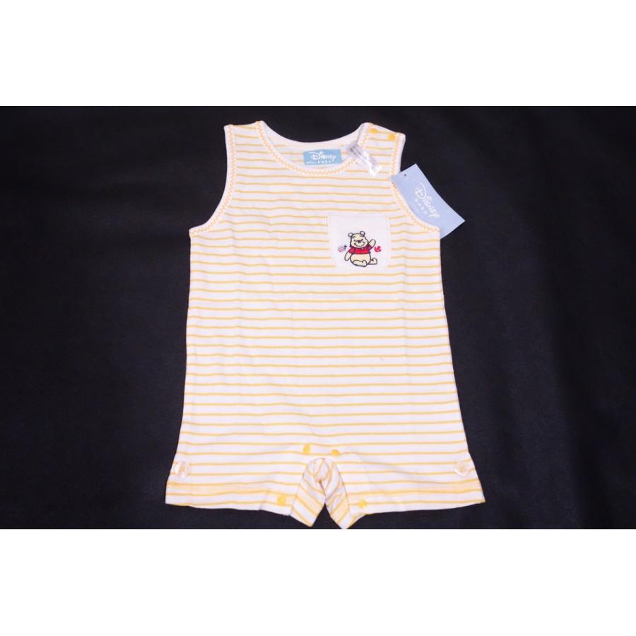 Disney ディズニー ベビー くまのプーさん ノースリーブ ボーダー柄 ロンパース 80サイズ 黄色 コットン 未使用 送料198円 リサイクルストア リセール 通販 Yahoo ショッピング