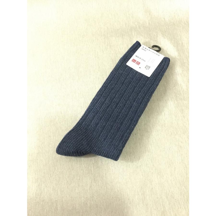 ユニクロ Uniqlo ソックス靴下 メンズ 単品 25 27cmネイビー 紺 未使用 送料140円 S リサイクルストア リセール 通販 Yahoo ショッピング