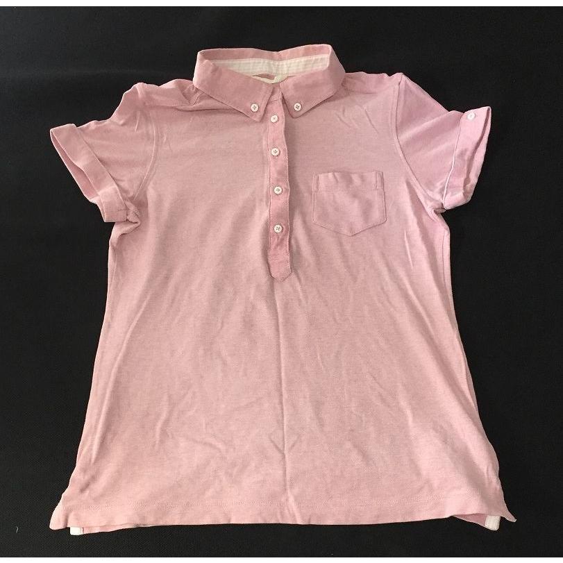 ユニクロ Uniqlo 鹿の子織り トップス 他 半袖ポロシャツ レディース L 薄ピンク やや美品 中古 送料185円 N リサイクルストア リセール 通販 Yahoo ショッピング