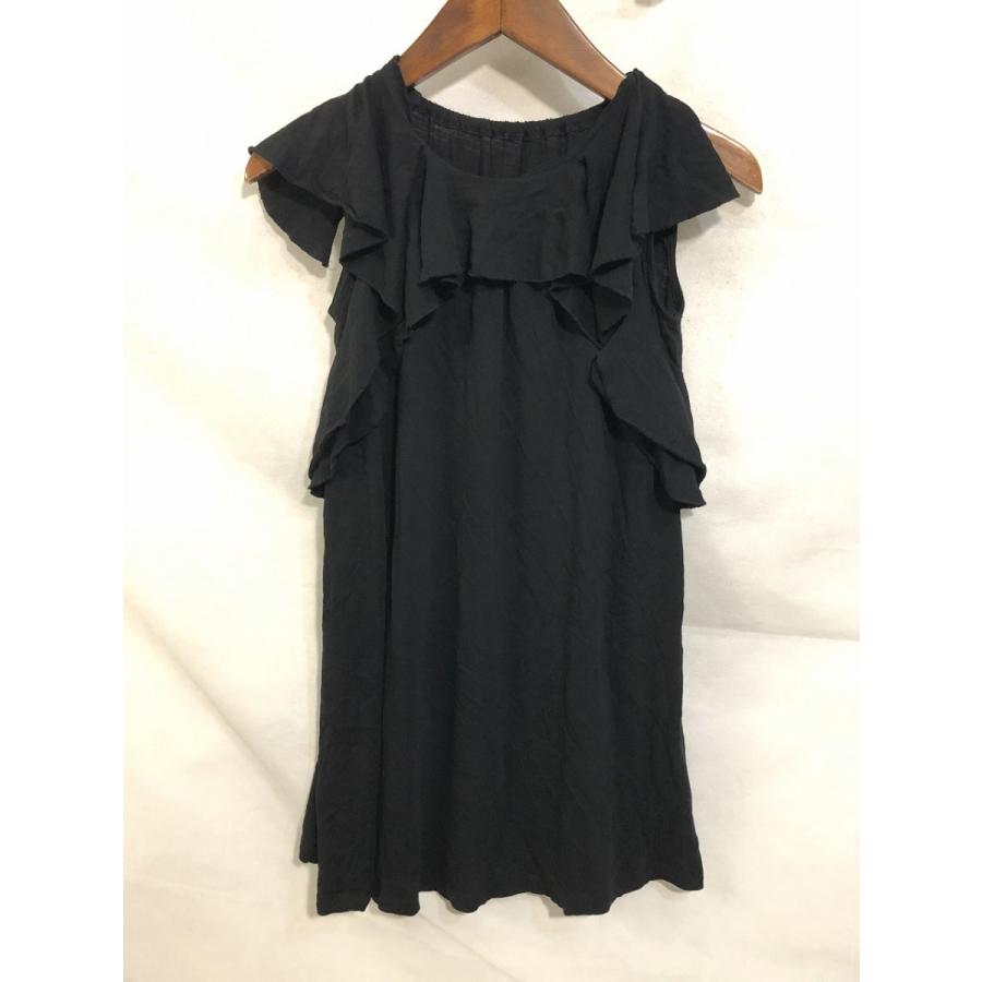 Gu キッズ 女の子 ノースリーブ フリル ワンピース 130サイズ 黒 中古 送料185円 リサイクルストア リセール 通販 Yahoo ショッピング