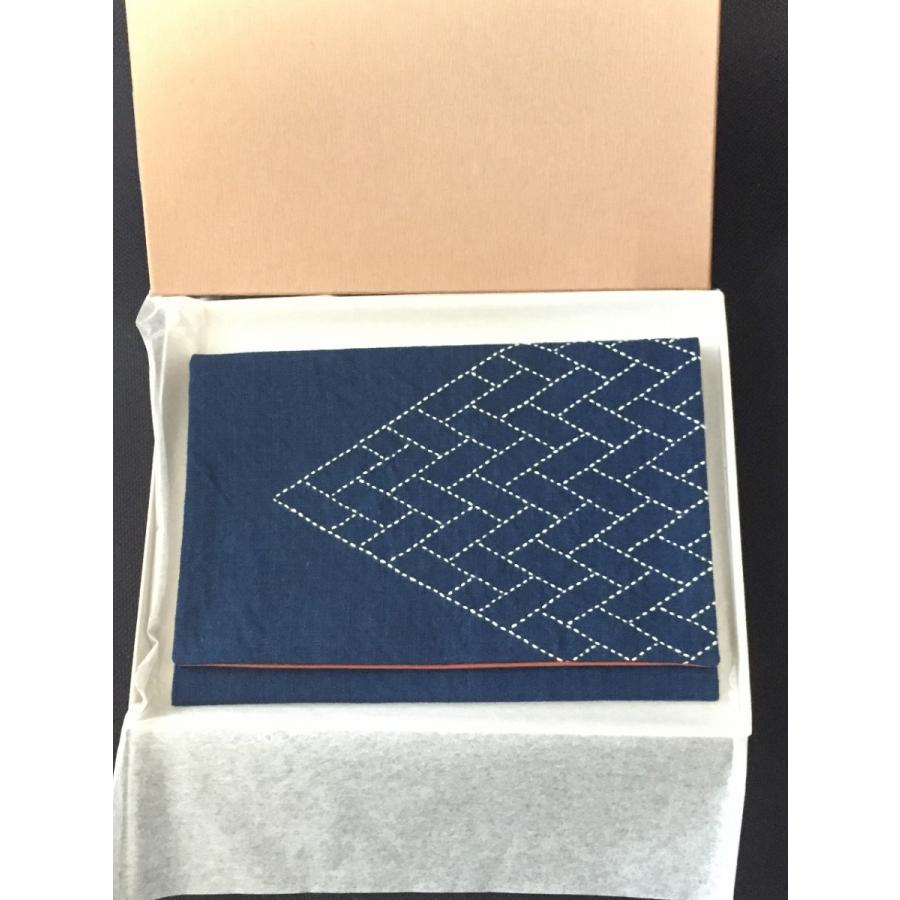 刺し子 ポーチ 紺 コットン素材 未使用 送料185円 リサイクルストア リセール 通販 Yahoo ショッピング
