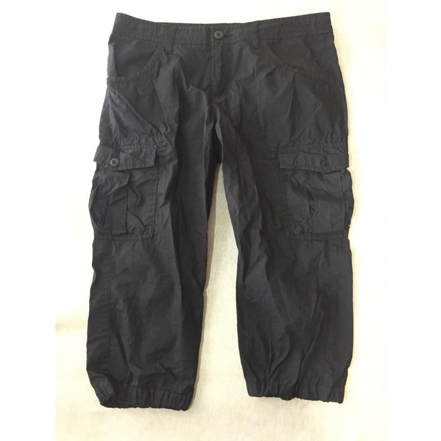 ユニクロ Uniqlo クロップドパンツ ７分丈 パンツ レディース M 63 69cm 黒 やや美品 中古 送料185円 リサイクルストア リセール 通販 Yahoo ショッピング