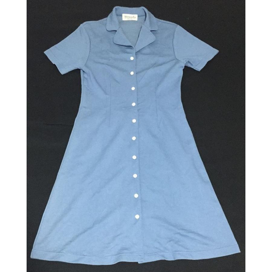 Afternoon Tea アフタヌーンティー レトロ ワンピース ロング レディース M 青 やや美品 中古 送料198円 リサイクルストア リセール 通販 Yahoo ショッピング