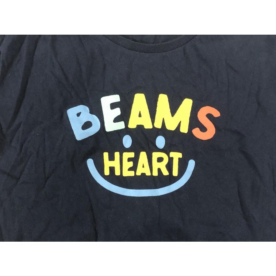 ビームス BEAMS BEAMS HEART レディース 半袖 プリント Tシャツ 紺 S やや美品 送料198円  :211223813:リサイクルストア・リセール - 通販 - Yahoo!ショッピング