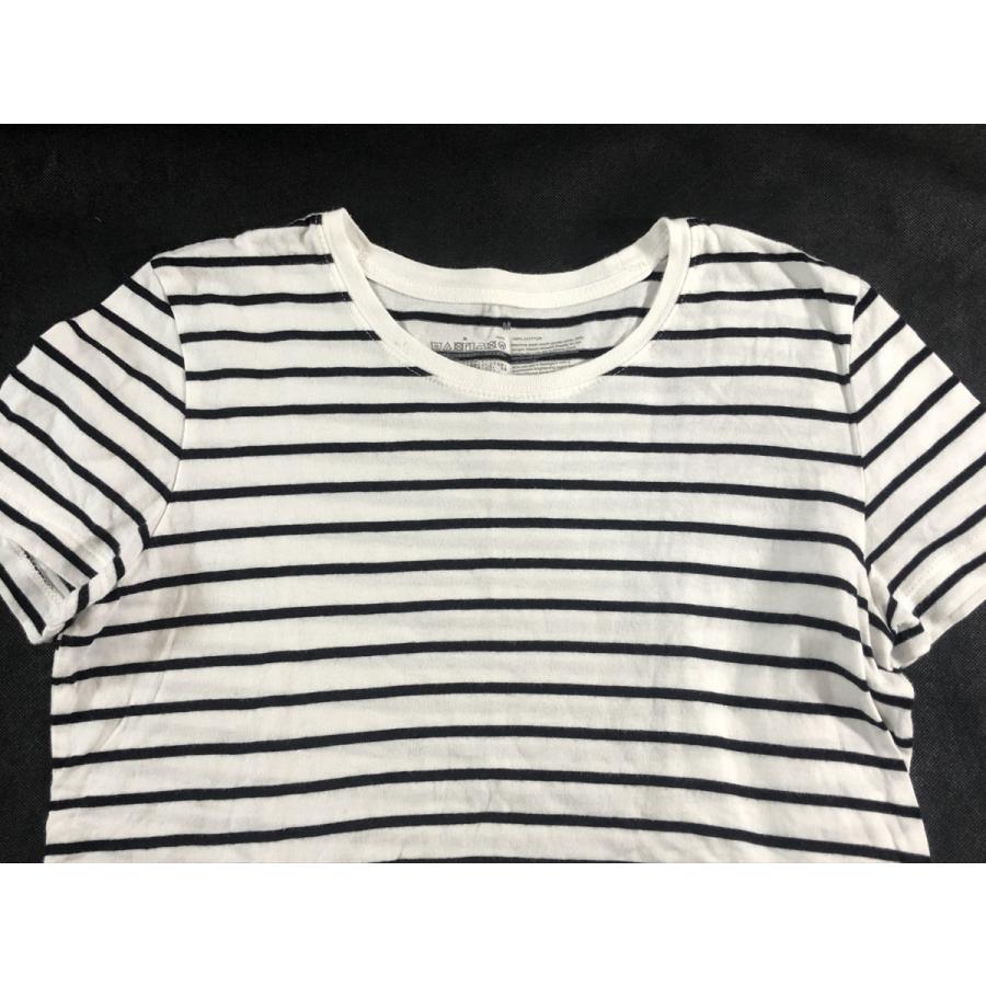 無印良品 レディース ボーダー柄 半袖tシャツ M 白 黒 美品 リサイクルストア リセール 通販 Yahoo ショッピング