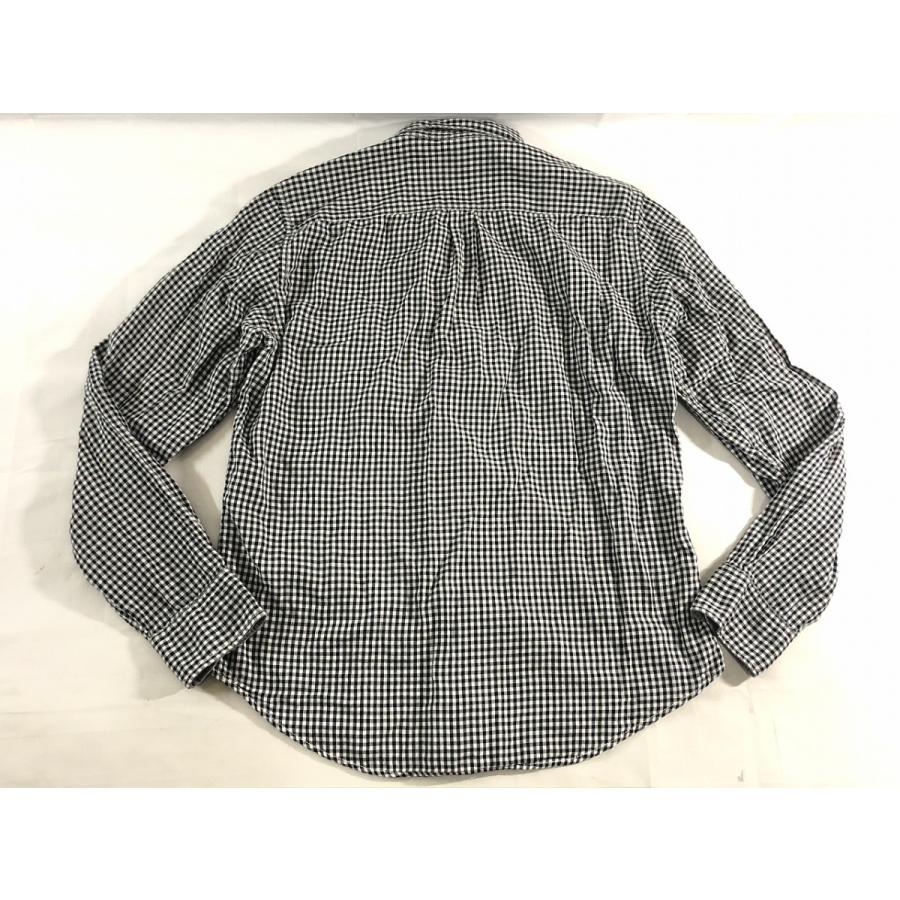 無印良品 Muji メンズ 長袖 ギンガムチェック シャツ M 黒 白 中古 リサイクルストア リセール 通販 Yahoo ショッピング