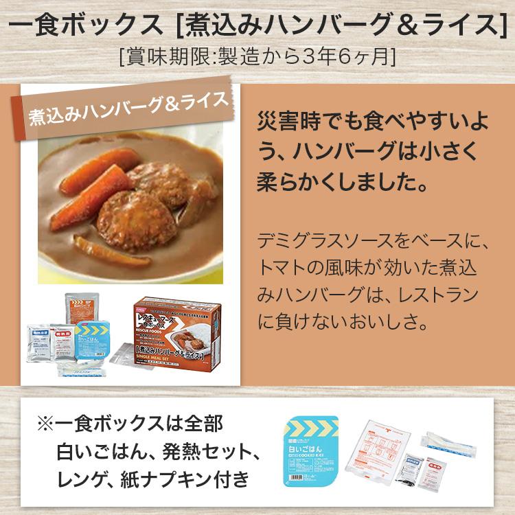 レスキューフーズ 一食ボックス5+ 野菜ジュースセット 非常食 セット