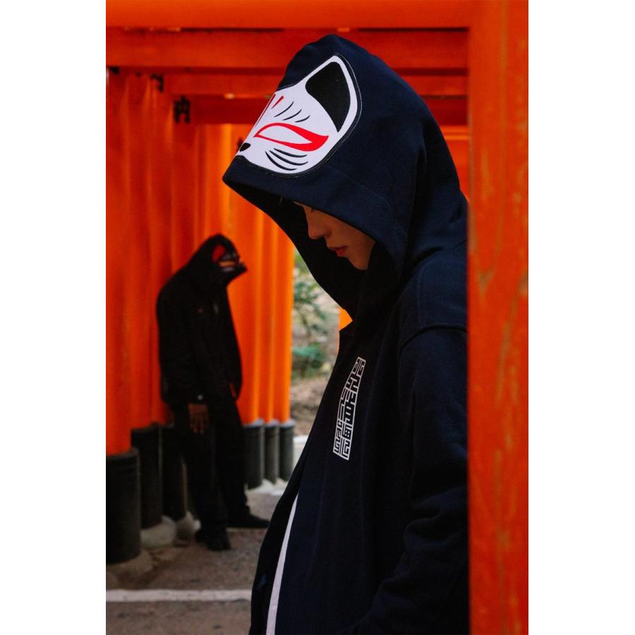 陰陽狐半纏フーディー（白）日本製 : 火消魂 HiKESHi SPiRiT - 通販 