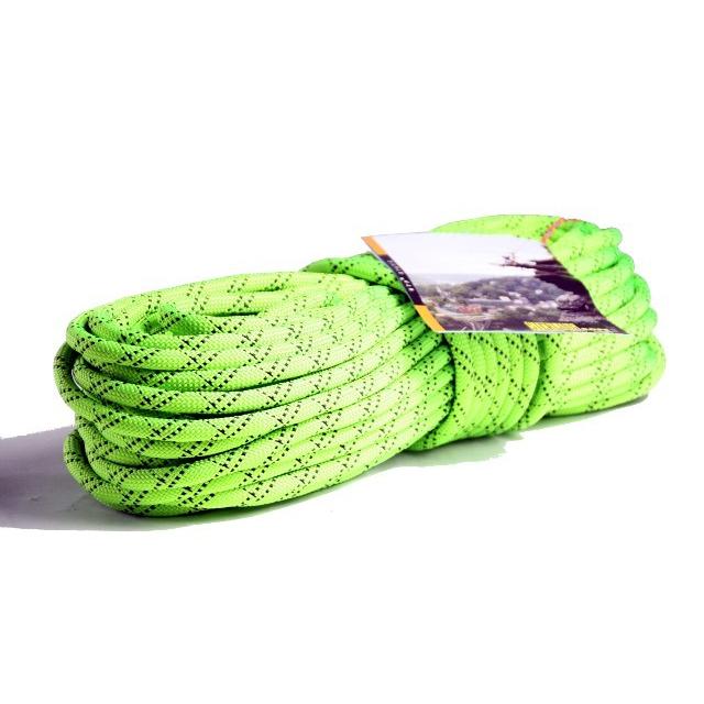 HTPスタティックロープ 12.5mm 50m スターリン ネオングリーン  