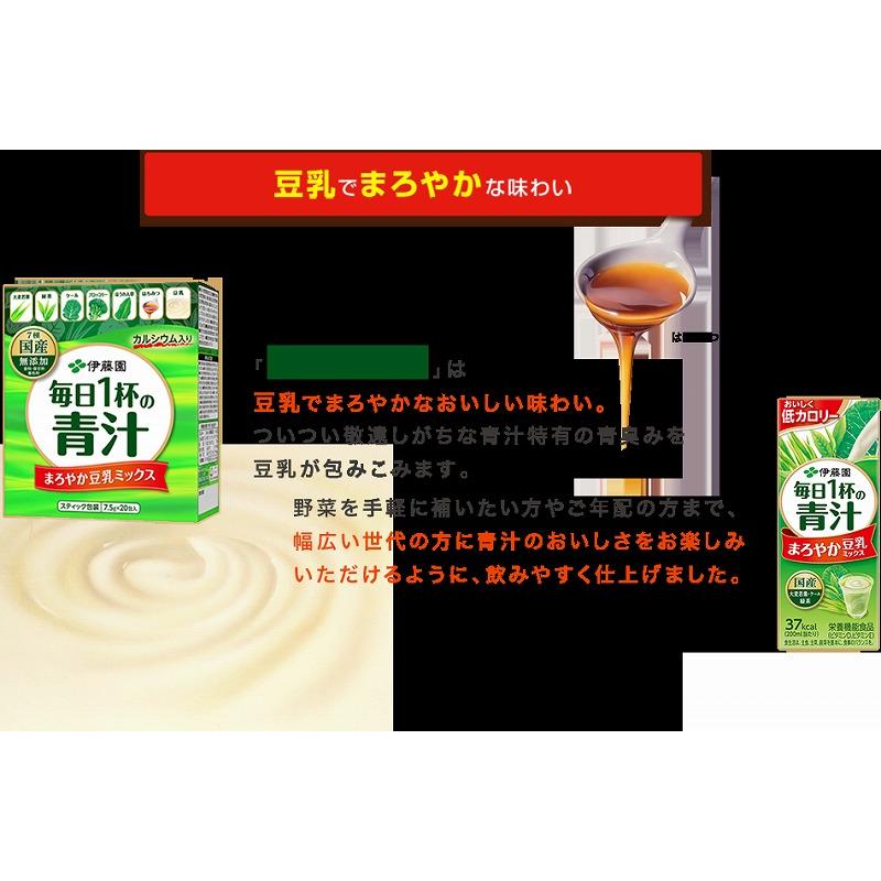 伊藤園　毎日1杯の青汁 まろやか豆乳ミックス 20包入１箱 | 伊藤園 | 02