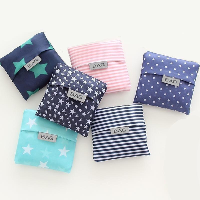 送料無料 4個セット エコバッグ ショッピングバッグ コンパクト おしゃれ 軽量 折りたたみ 買い物バッグ プレゼント コンビニエコバッグ ポスト投函 | 