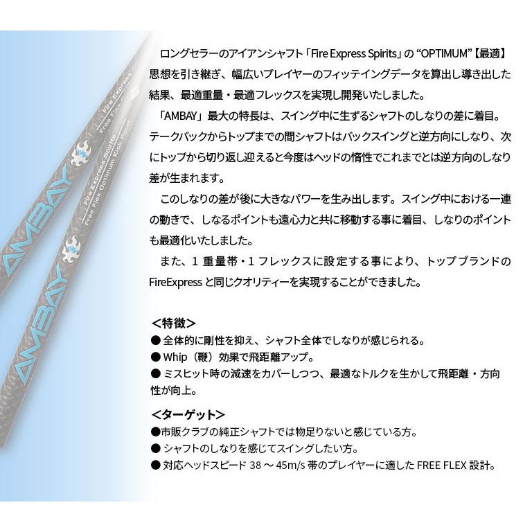 テーラーメイド対応スリーブ付シャフト コンポジットテクノ ファイアー 