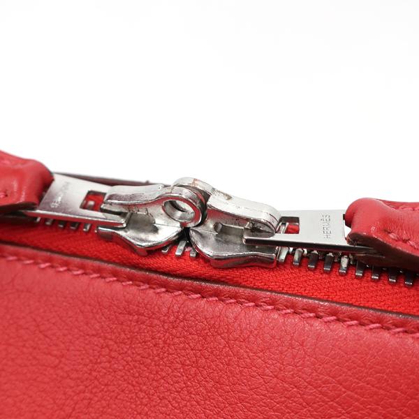 （中古）エルメス HERMES ボリード 1923 30 ハンドバッグ ヴォーガリバー レザー Blue Jean ブルージーン シルバー金具 □I刻印 ボリード 【美品】HERMES／エルメス ボリード1923 ヴォースイフト