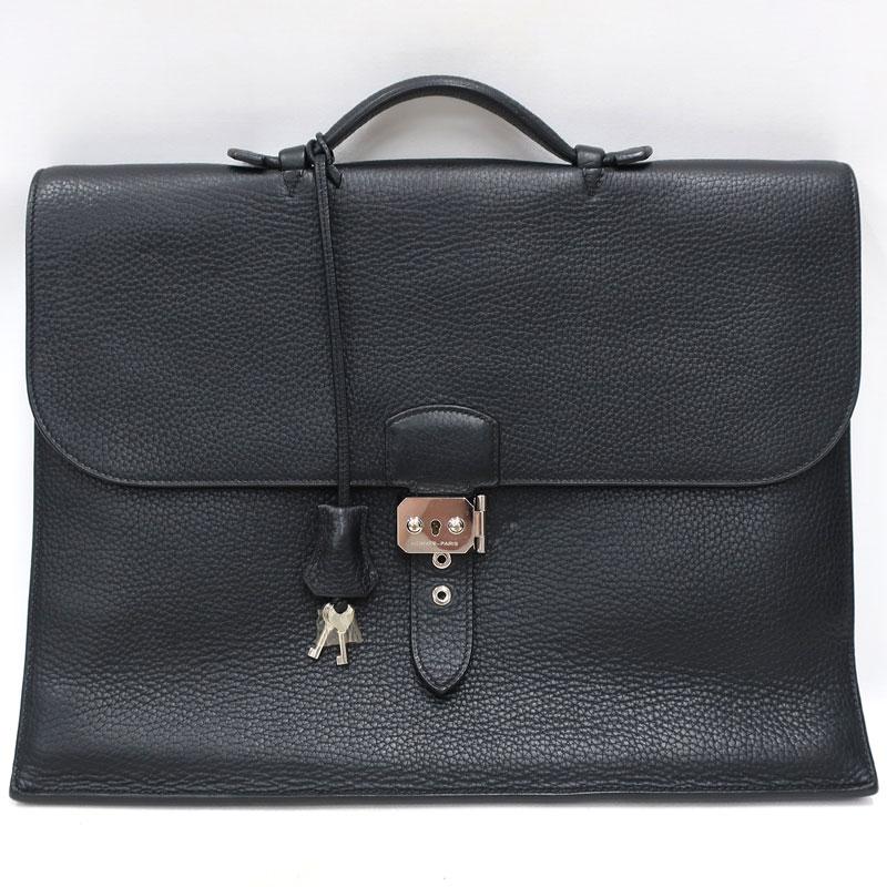美品】HERMES／エルメス サックアデペッシュ38 トリヨンクレマンス 