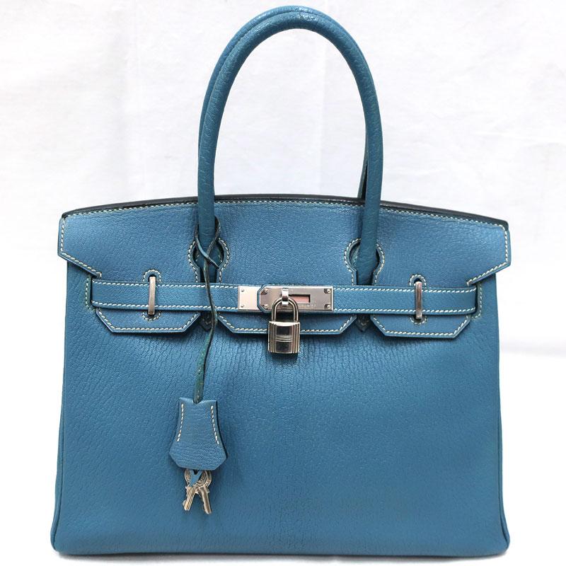 Birkin HERMES/エルメス バーキン30 シェーブル ブルージーン Birkin HERMES/エルメス バーキン30 シェーブル ブルージーン