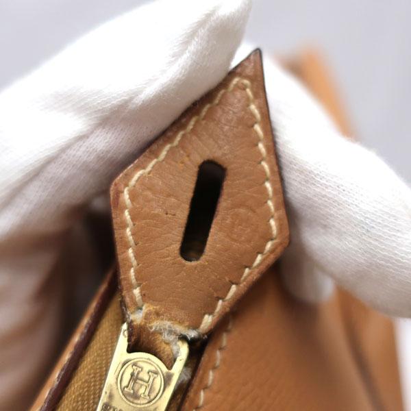 ボリード HERMES／エルメス ボリード35 クシュベル ナチュラル 〇W刻印 