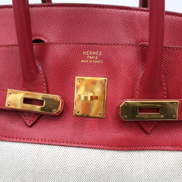 Birkin 【美品】HERMES/エルメス バーキン35 トワルアッシュ Birkin 【美品】HERMES/エルメス バーキン35 トワルアッシュ