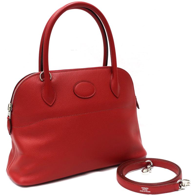 ボリード 【美品】HERMES／エルメス ボリード27 ヴォーエプソン 