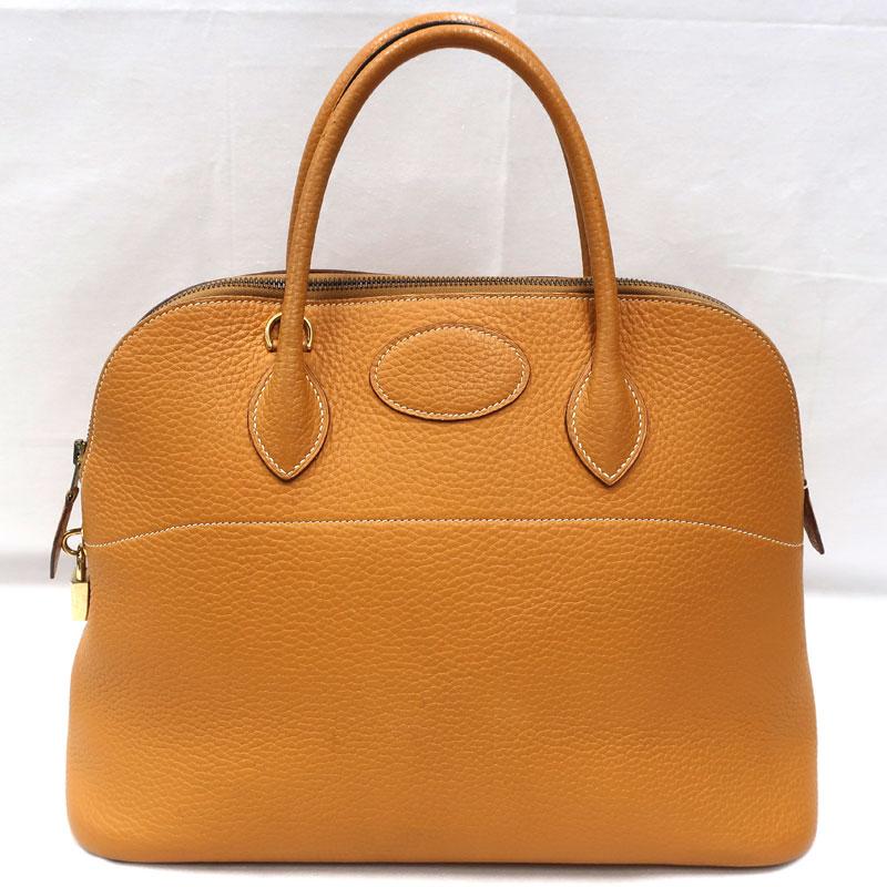 ボリード HERMES／エルメス ボリード35 フィヨルド ナチュラルサブレ 