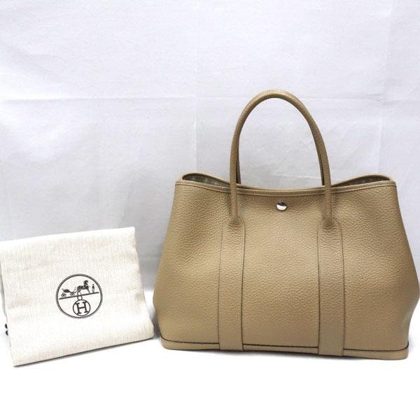 美品】HERMES／エルメス ガーデンパーティPM カントリー トレンチ C  