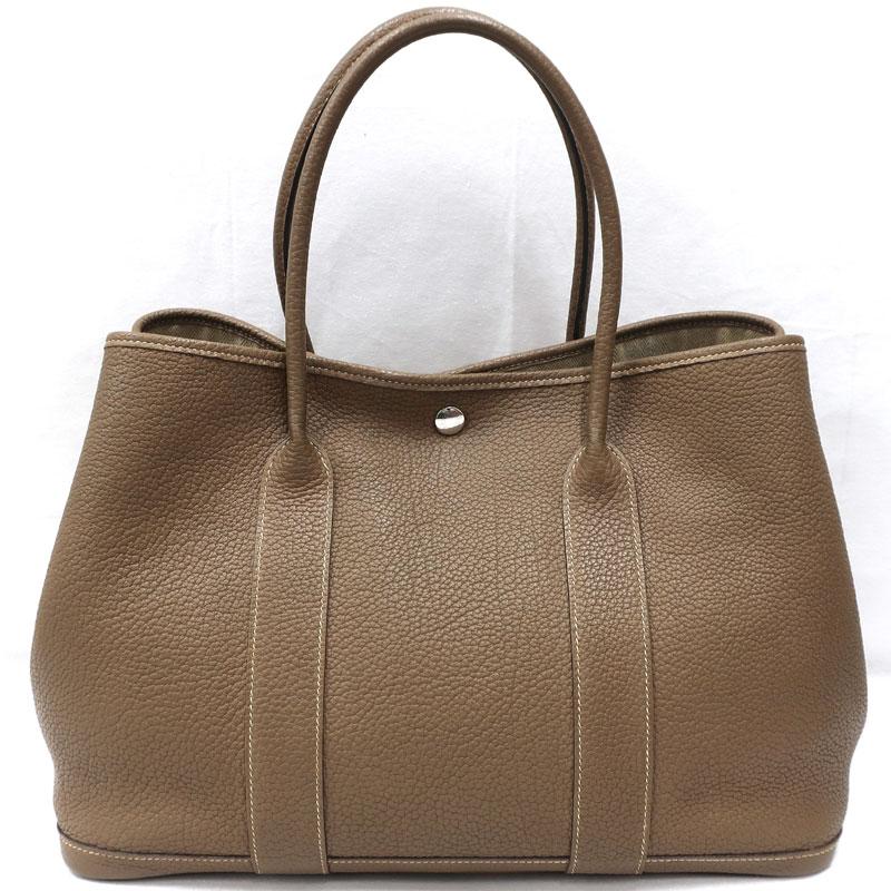 HERMES エルメス ガーデンパーティPM トートバッグ ハンドバッグ 