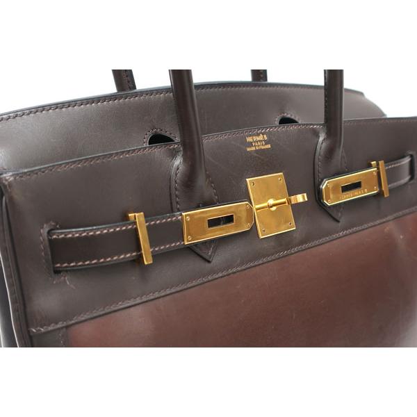 Birkin 【美品】HERMES／エルメス バーキン30 アマゾニア ブラウン □C