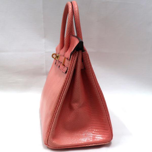 Birkin 【美品】HERMES／エルメス バーキン25 リザード ブーゲンビリア