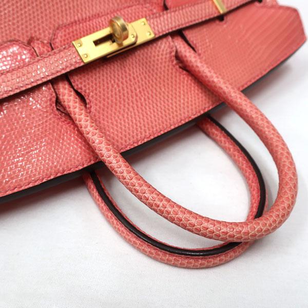 Birkin 【美品】HERMES／エルメス バーキン25 リザード ブーゲンビリア