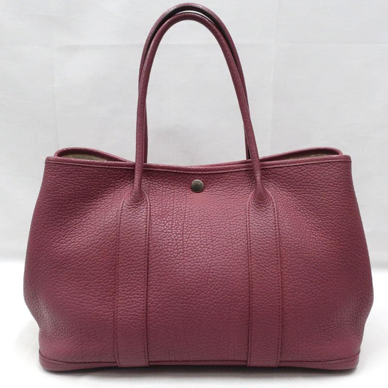 HERMES／エルメス ガーデンパーティPM ネゴンダ トスカ □O刻印  