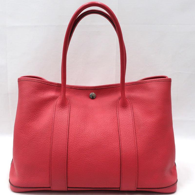 HERMES／エルメス ガーデンパーティPM ネゴンダ ブーゲンビリア □N  