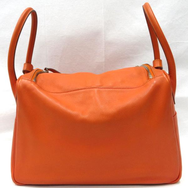 HERMES（エルメス） リンディ34 エバーカラー オレンジ □Q刻印