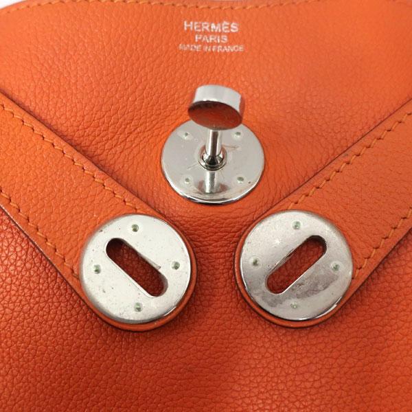 HERMES（エルメス） リンディ34 エバーカラー オレンジ □Q刻印