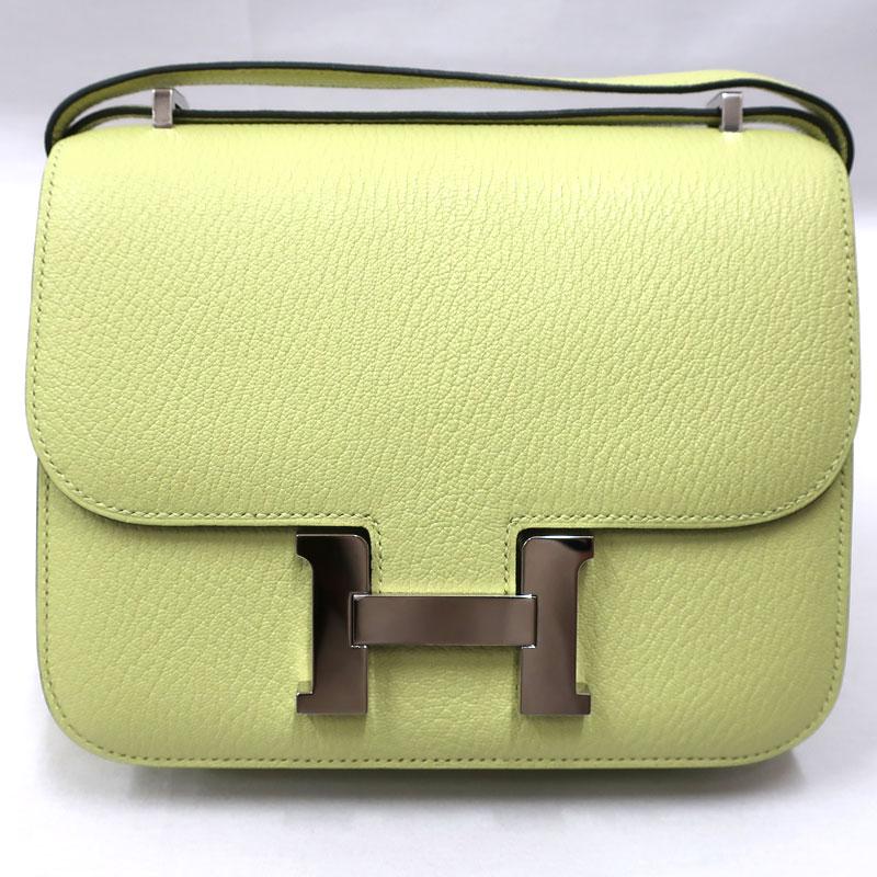 Constance 【美品】HERMES／エルメス コンスタンス3 ミニ シェーブル 