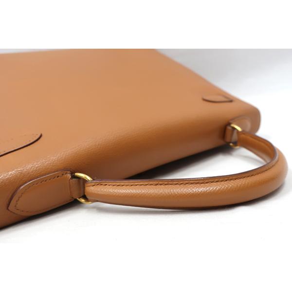 HERMES／エルメス ケリー32 クシュベル ナチュラル □C刻印 ショルダーバッグ 700040072の画像