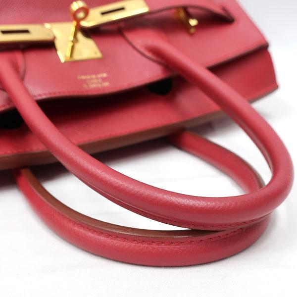Birkin 【美品】HERMES／エルメス バーキン30 クシュベル ルージュ 