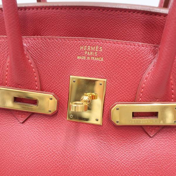 Birkin 【美品】HERMES／エルメス バーキン30 クシュベル ルージュ 