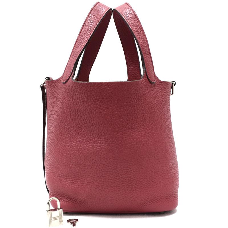HERMES（エルメス） ピコタンロックPM トリヨンクレマンス ローズ 