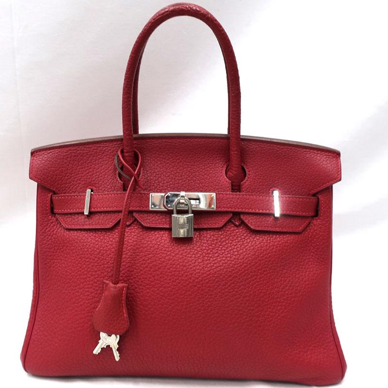 Birkin 【美品】HERMES／エルメス バーキン30 トゴ ルージュガランス 