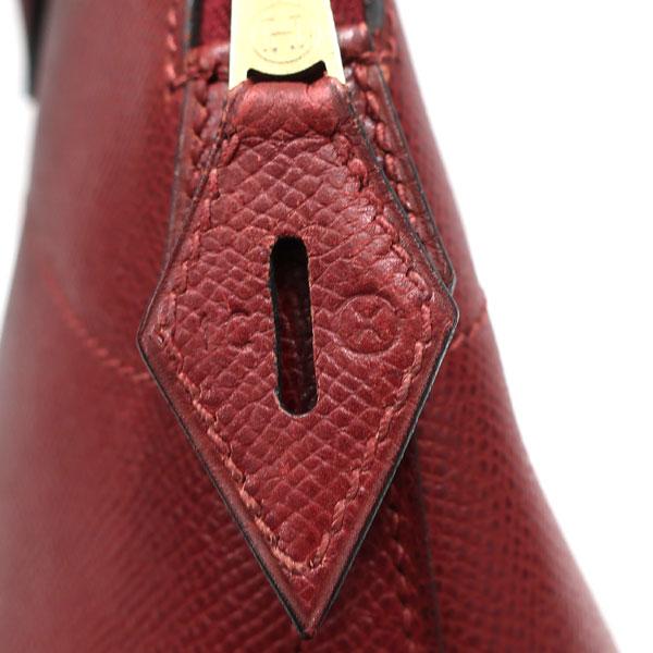 ボリード 【美品】HERMES／エルメス ボリード35 クシュベル ルージュ
