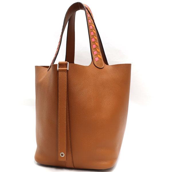 エルメス　ピコタンロック　MM トレサージュ　ゴールド　エプソン　D刻印 HERMES（エルメス） 【美品】HERMES／エルメス ピコタンロックMM