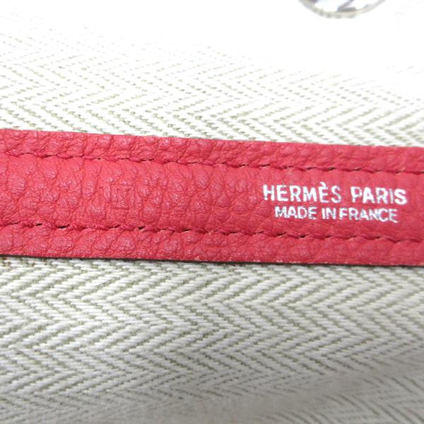 【美品】HERMES／エルメス　ガーデンパーティPM　ネゴンダ　ブーゲンビリア　□N刻印　トートバッグ　800010174_9