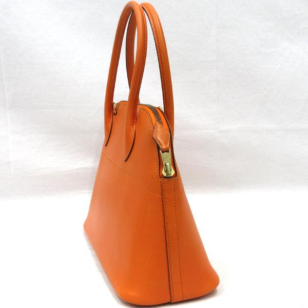 【美品】HERMES／エルメス　ボリード27　ヴォーガリバー　オレンジ　〇X刻印　ショルダーバッグ　800030091_3