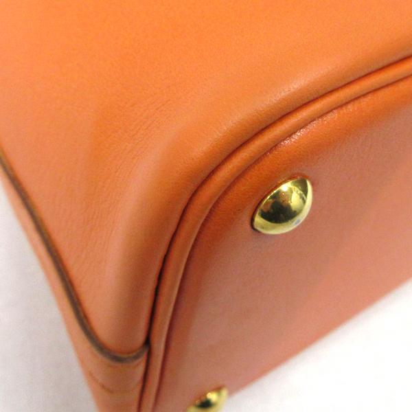 【美品】HERMES／エルメス　ボリード27　ヴォーガリバー　オレンジ　〇X刻印　ショルダーバッグ　800030091_5