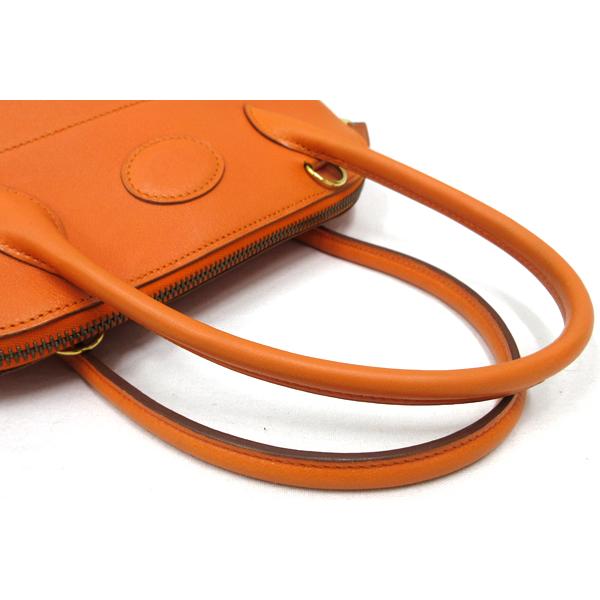 【美品】HERMES／エルメス　ボリード27　ヴォーガリバー　オレンジ　〇X刻印　ショルダーバッグ　800030091_6