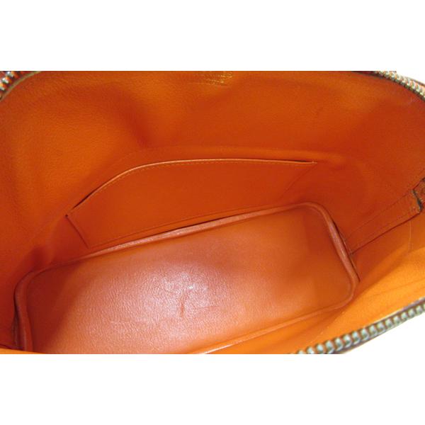 【美品】HERMES／エルメス　ボリード27　ヴォーガリバー　オレンジ　〇X刻印　ショルダーバッグ　800030091_7