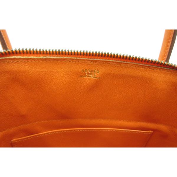 【美品】HERMES／エルメス　ボリード27　ヴォーガリバー　オレンジ　〇X刻印　ショルダーバッグ　800030091_8