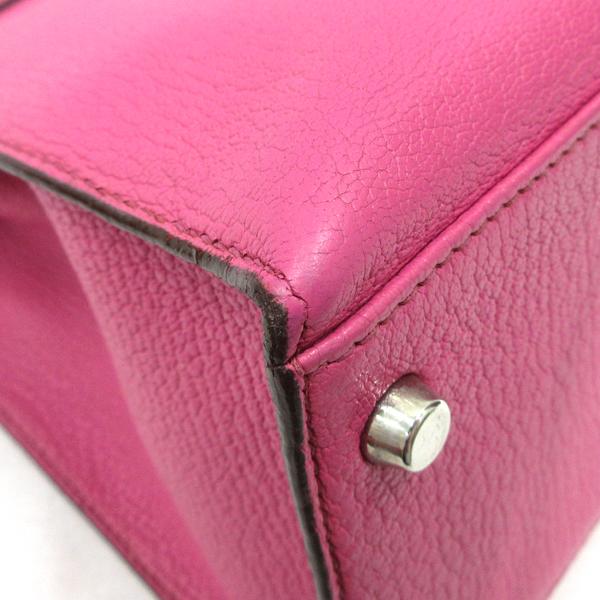 Kelly 【美品】HERMES／エルメス ケリー28 シェーブル フューシャ