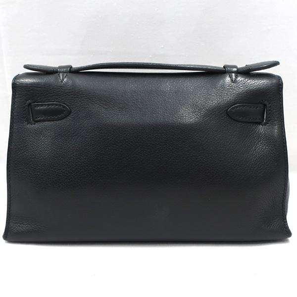 Kelly 【美品】HERMES／エルメス ポシェットケリー エヴァーグレイン 