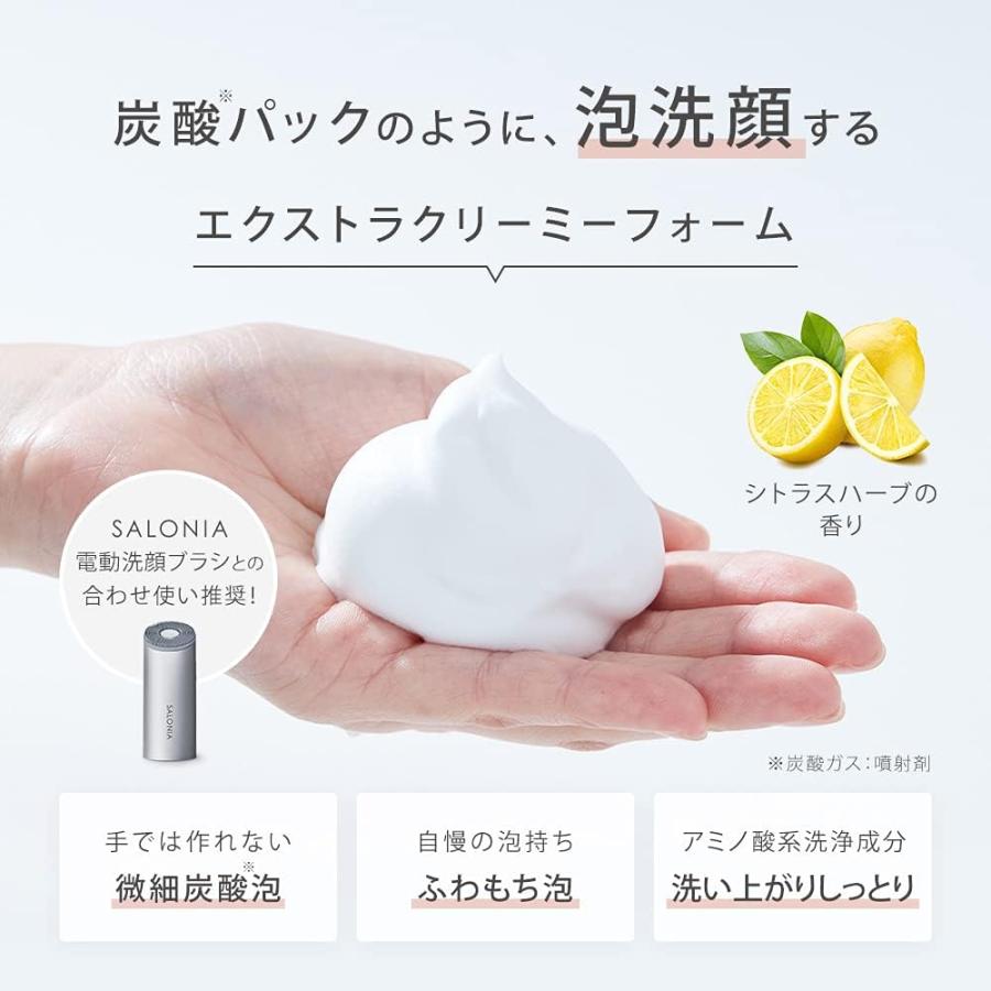 訳あり サロニア イオンフェイシャルブラシ \u0026 洗顔フォームセットの画像