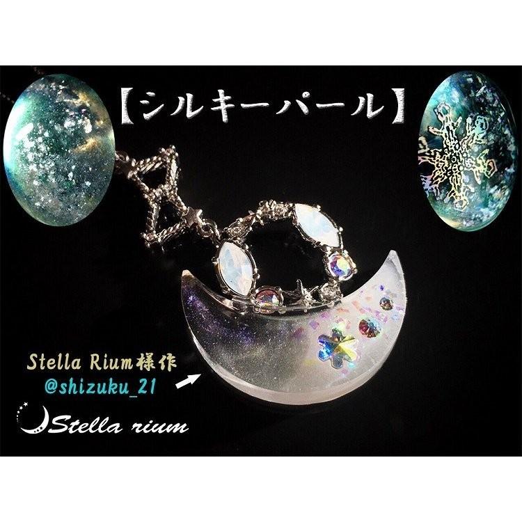 レジン道 シルキーエフェクト☆レジン 高級感のあるフレーク : レジン